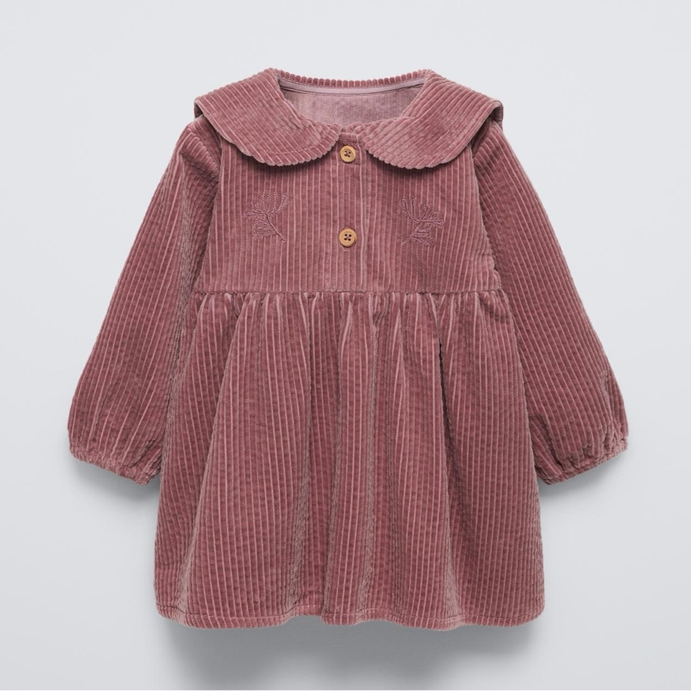 Zara baby girl corduroy dress